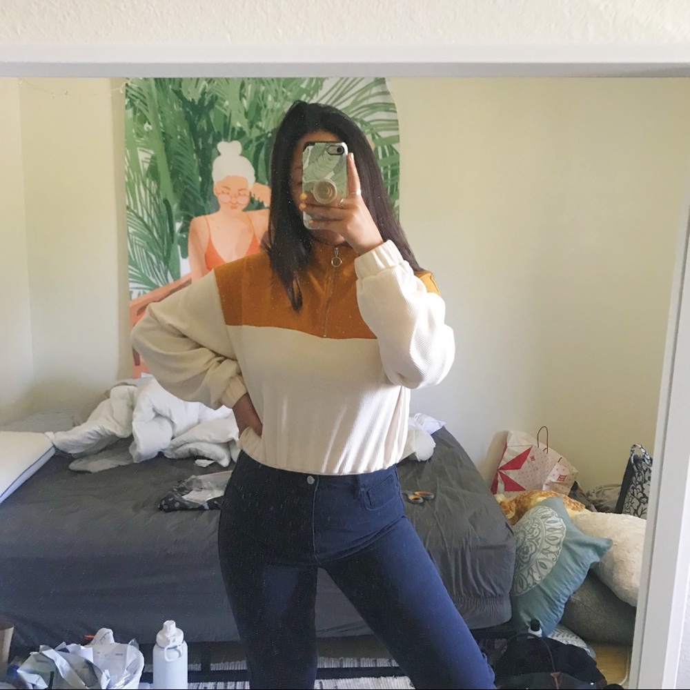 cute retro lightweight pullover